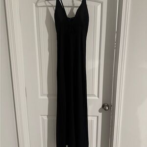 Black Maxi Dress/Swim Cover